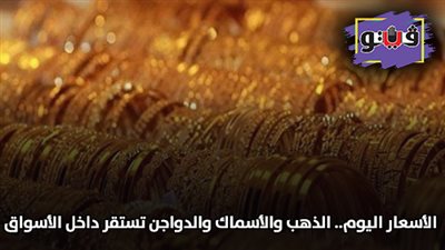 الأسعار اليوم.. الذهب والأسماك والدواجن تستقر داخل الأسواق