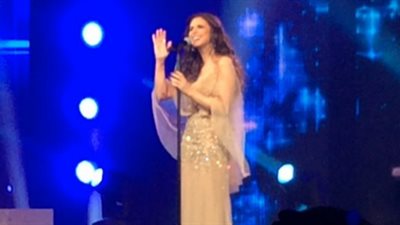 بالفيديو.. «أنغام» تتألق في حفل مركز التجارة العالمي بدبي