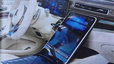 التصميم الداخلي لسيارة مرسيدس S-Class