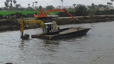 تطهير وتعميق بحر حسن واصف بالفيوم