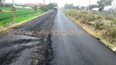 بالصور.. طوخ تشن حملة لرصف الطرق الداخلية