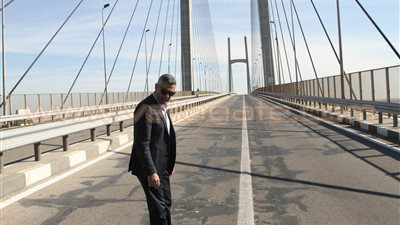 بالصور.. عمليات صيانة كوبري السلام لإعادة تشغيله في أقرب وقت