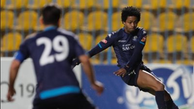 كينو وخربين يقودان هجوم بيراميدز أمام المقاصة