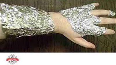 ورق الألومنيوم يخلصك من آلام المفاصل ويساعد علي التئام الجروح