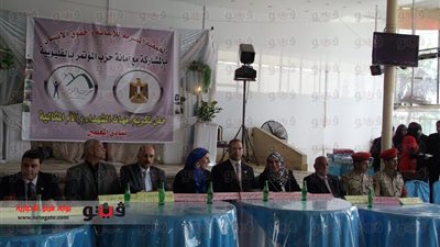 بالصور.. تكريم أمهات شهداء الجيش والشرطة ببنها