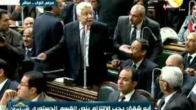بالفيديو.. خناقة «أبوشقة» ورئيس نادي الزمالك تحت قبة البرلمان