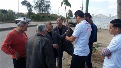 بالصور.. بدء المرحلة الأولى من «البحيرة تتجمل بالأشجار المثمرة»