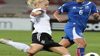 ألمانيا تكتسح ايسلندا بثلاثية في بطولة أوربا لكرة القدم للسيدات