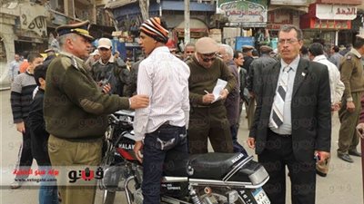ضبط ٥٧٥ دراجة بخارية في ٧ محافظات مختلفة على مدى ٢٤ ساعة