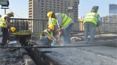 إغلاق جزئى لكوبرى السيدة عائشة بسبب إصلاح الفواصل لمدة 3 أيام