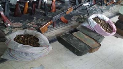 ضبط ورشة لتصنيع الأسلحة النارية بالفيوم