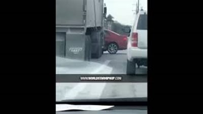 انتقام متهور لسائق سيارة يدفع ثمنه غاليا (فيديو)