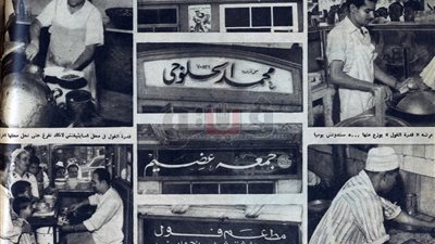 دنيا الفول والطعمية عام 1950