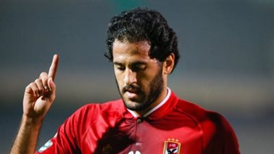 مروان محسن يكتفي بالجري في مران الأهلي الصباحي