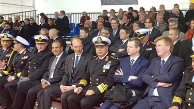 أول صورة للغواصة المصرية الثالثة بعد استلامها من المانيا