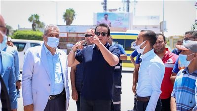 نسبة التنفيذ 80%.. عبدالغفار يتفقد أعمال تطوير مستشفى مارينا المركزي