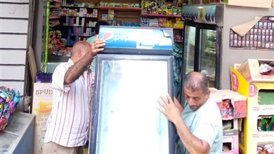 11 صورة ترصد رفع 110 حالات إشغال وضبط 50 شيشة في الطالبية