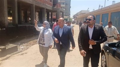 10 صور ترصد جولة نائب محافظ الجيزة بمشروع السوق الحضاري الجديد في العياط | صور