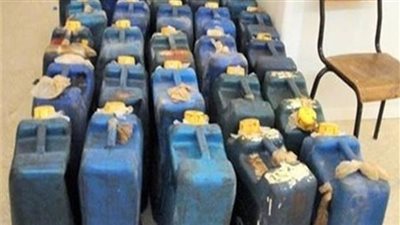 إحباط محاولة بيع 30 ألف لتر بنزين وسولار في السوق السوداء بالجيزة
