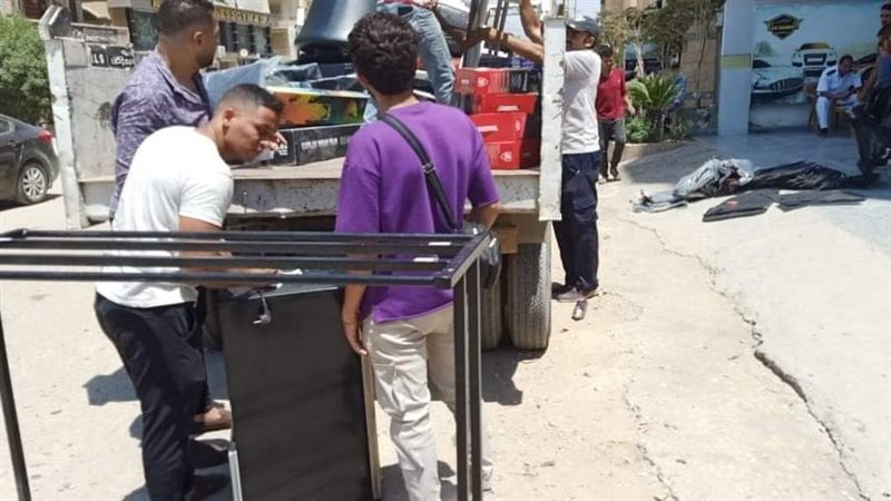 حملة إشغالات بالجيزة