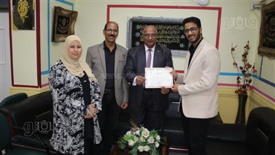 تعليم بني سويف يكرم سادس الجمهورية بالثانوية العامة لمدارس STEM 