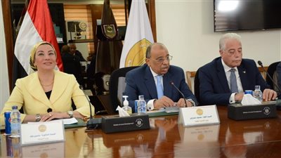 شعراوي وفؤاد يناقشان عرض تحالف للعمل في منظومة المخلفات الصلبة بجنوب سيناء