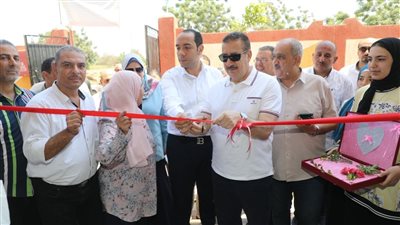 محافظ المنوفية يفتتح مدرسة بمم الثانوية المشتركة بمركز تلا