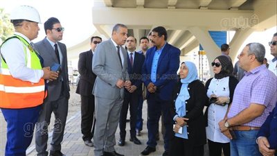 محافظ سوهاج يتفقد أعمال تطوير 