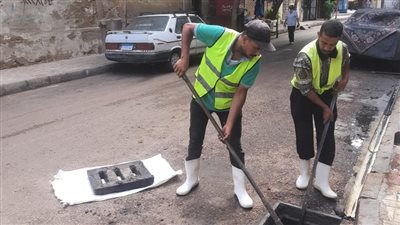 الإسكندرية تستعد للشتاء مبكرا بتطهير الشنايش