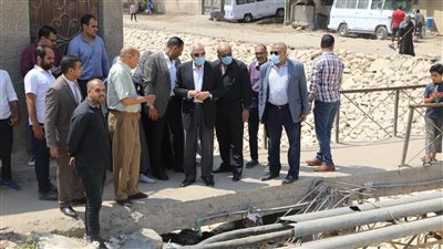 محافظ الجيزة يتفقد حملات رفع المخلفات بقرى كرداسة | صور