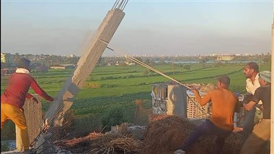 رصدتها منظومة المتغيرات المكانية.. إزالة 27 حالة بناء مخالف بدمياط 