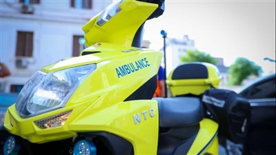 الصحة تعلن بدء العمل بالإسكوتر الكهربائي لسرعة إسعاف المواطنين.. يتميز بسرعته وصغر حجمه ولا يصدر أي عوادم نهائيا 