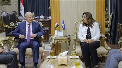 محافظ دمياط تستقبل مستشار رئيس الجمهورية لمبادرة حياة كريمة