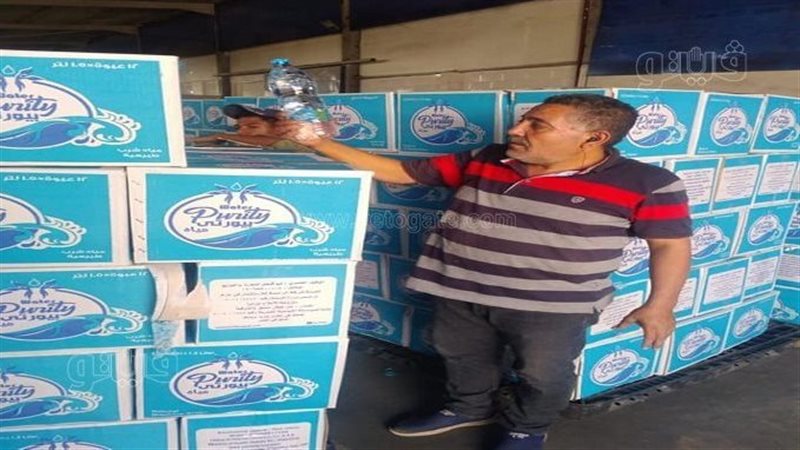 ضبط مصنع مياه معدنية