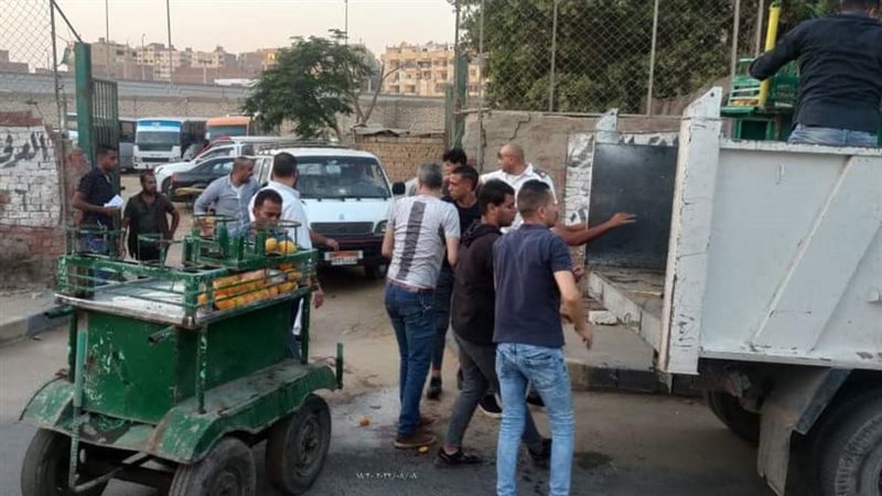 حملة اشغالات بالجيزة