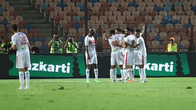 الزمالك يتقدم على مصر المقاصة بهدفين في الشوط الأول | صور