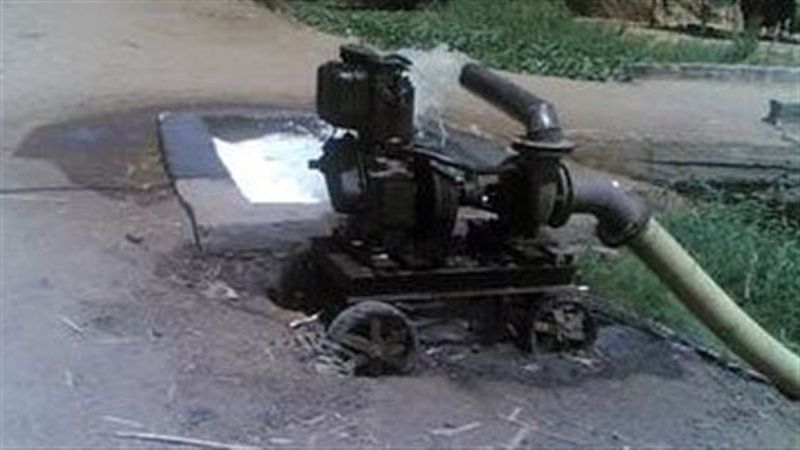 سرقة ماكينة مياه