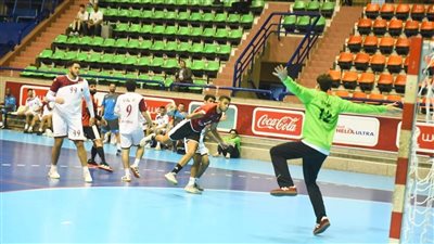 شباب يد الأهلي يفوز على منتخب قطر وديا