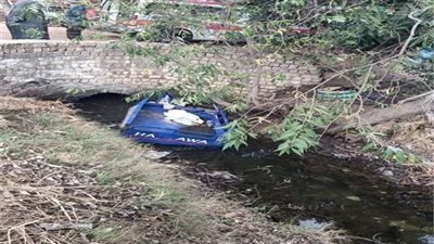 الاستماع لأقوال المصابين في حادث انقلاب تروسيكل بترعة المريوطية