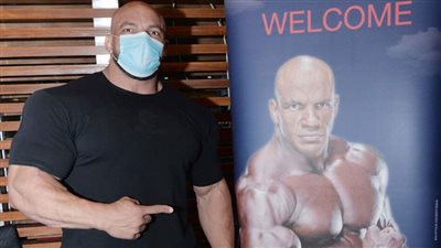 بيج رامي يبدأ العد التنازلي للاستعداد لمستر أولميبا 2022.. شاهد ماذا قال