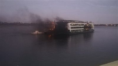 دون وقوع إصابات.. حريق محدود بباخرة نيلية في أسوان 