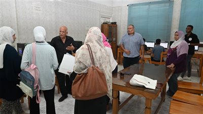 جامعة الفيوم خصصت ٥ معامل لتنسيق طلاب الثانوية العامة 