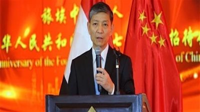 السفير الصيني يشكر مصر والرئيس السيسي على دعم بلاده 