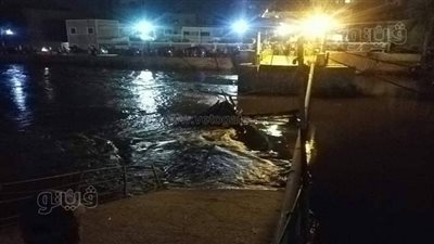 الصور الأولى لكوبري المشاة بالعزيزية المنهار.. ورئيس 