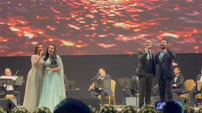 ليلة مصرية في افتتاح الدورة الـ30 لمهرجان الفحيص بالأردن | صور