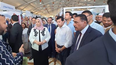 وزيرة التضامن تفتتح معرض ديارنا بالعلمين الجديدة | صور 