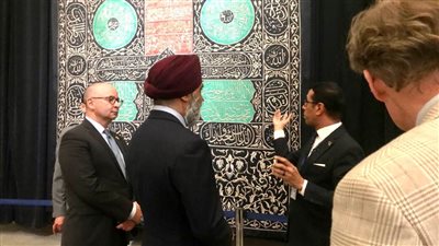 المتحف القومي للحضارة المصرية يستقبل وفدا كنديا رفيع المستوى