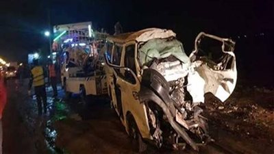 أسفر عن مصرع 9 أشخاص وإصابة 17 آخرين.. ننشر أسماء ضحايا حادث صحراوي المنيا