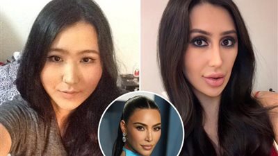 60 ألف دولار و15 عملية تجميل.. هوس شابة بالتحول لـ كيم كارداشيان | صور