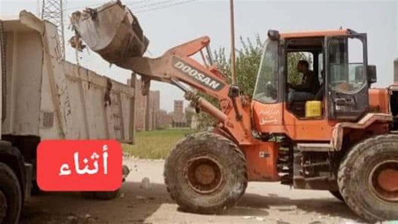حملة نظافة في الجيزة